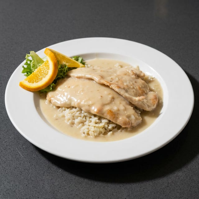 Chicken Scampi.