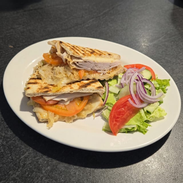 Alexe's Reuben Panini.
