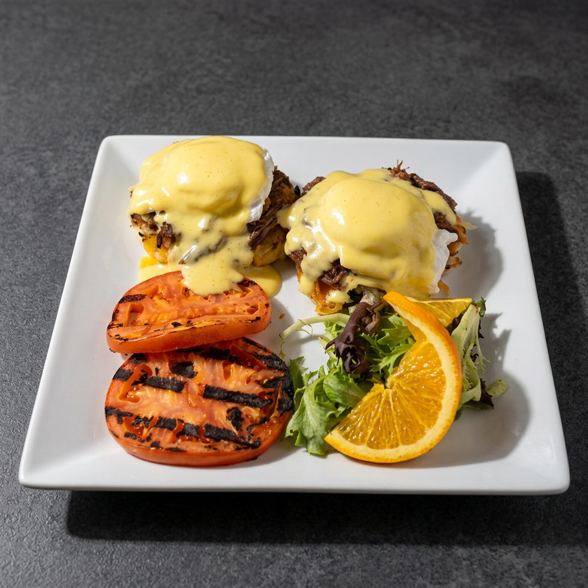 Short Ribs Eggs Benedict