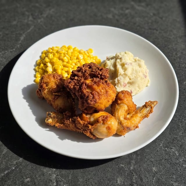 Honey Fried Chicken.