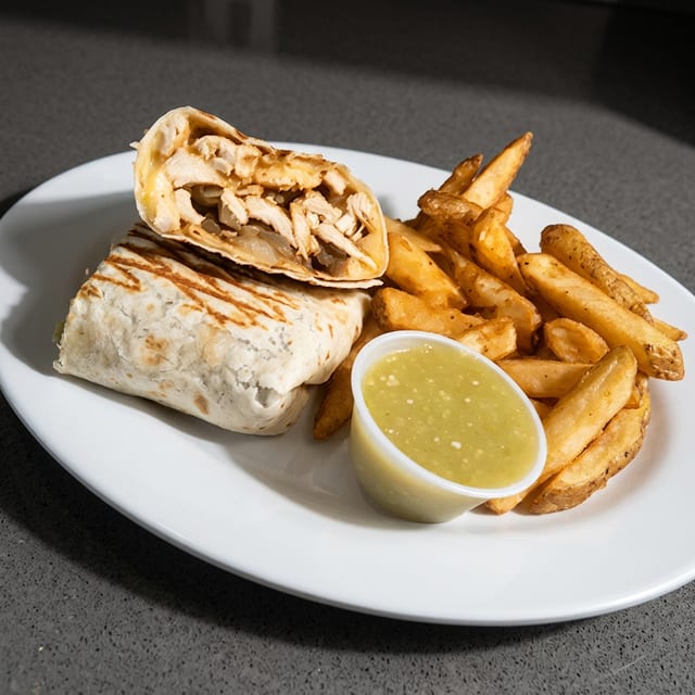 Chicken Fajita Wrap.